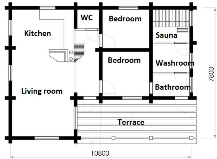 Laavu Holiday Homes Pelkosenniemi Ngoại thất bức ảnh